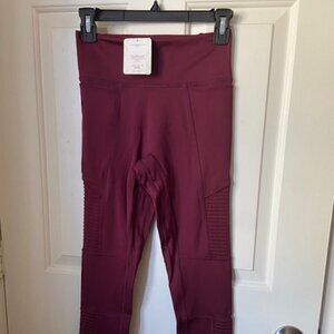 New Fabletics High-Waisted Motion 365 + Moto Legging with Side Pockets